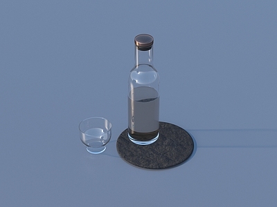 厨房用品 酒瓶 玻璃杯