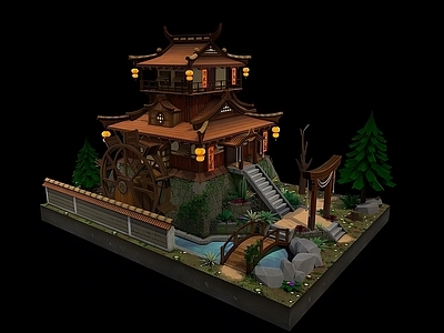 现代古建 古建