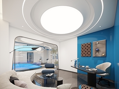 现代董事长经理办公室