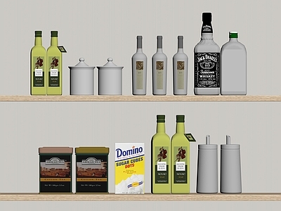 厨房用品组合 厨房用品 调料瓶 酱料瓶