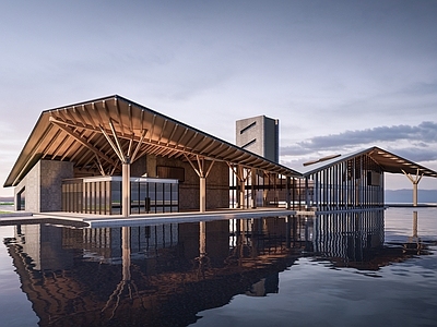 现代其他文体建筑 现代美术馆建筑