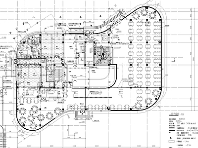 现代其他公共建筑 产业园餐厅 异形餐厅 多功能餐厅 产业园配套 施工图