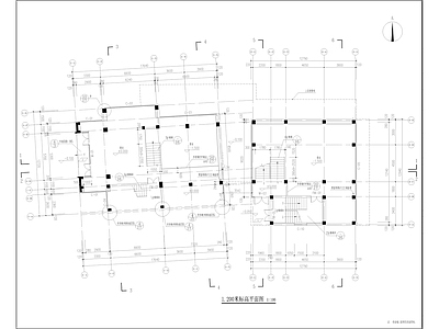 现代简约行政机构建筑 建 施工图