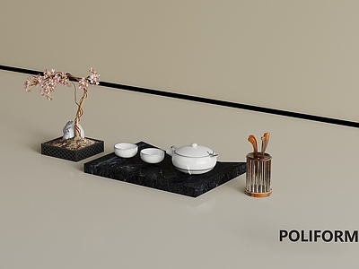 茶具 新中式茶具 茶壶 摆件