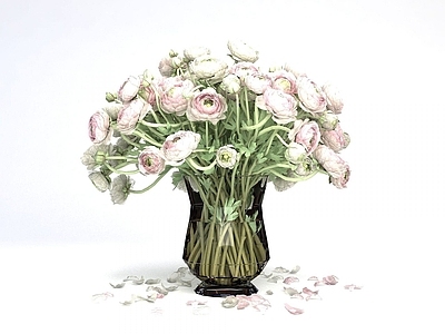 现代摆件组合 花卉装饰品