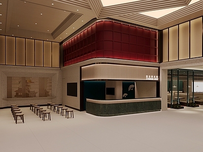 新中式火锅店 火锅店