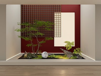 新中式假山水景 新中式景观小品 假山