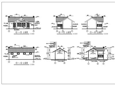 现代公厕 公厕建筑图 施工图