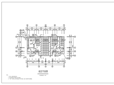 现代公厕 公厕建筑图 施工图