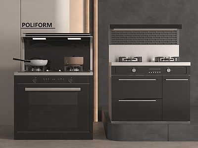 灶台 现代集成灶 灶台 厨具