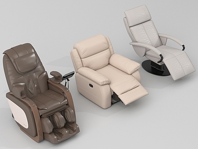 现代按摩椅 按摩皮椅 现代按摩椅