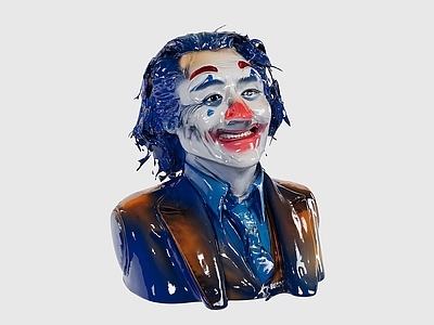 现代美式雕塑摆件 小丑 joker 蝙蝠侠 雕像 玩偶