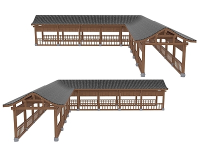 现代古建 古建
