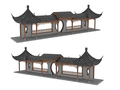 现代古建 古建