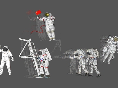 男人 宇航员 航空人