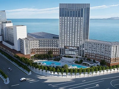 现代酒店建筑 高层酒店建筑 多层酒店建筑