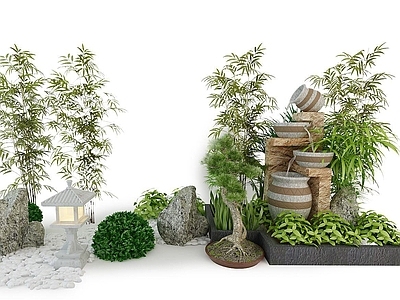 现代其他景观小品 园林景观