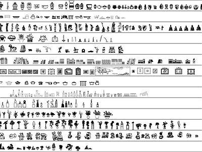 现代法式挂画 酒具图库 盆栽图库 装饰画图库 书籍图库 软装摆件图库 施工图