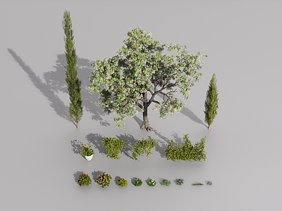 植物堆 植物组合