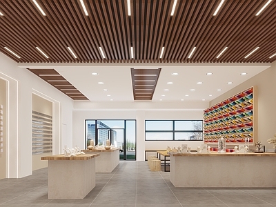 新中式现代其他商业空间 手作店