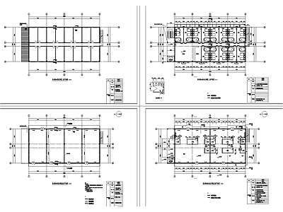 现代养老院 养老驿站 施工图