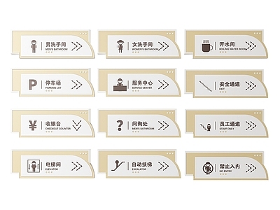 现代标识标牌 2D超市指示牌 超市分区标识牌 超市商场导视牌 超市商场导购牌 超市商场提示牌