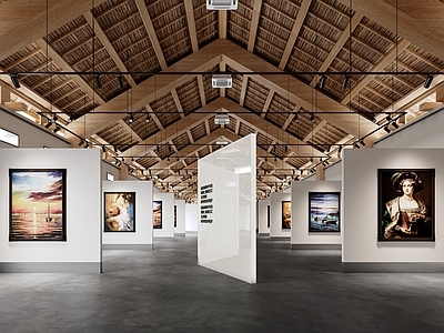 现代其他公共空间 画廊展厅
