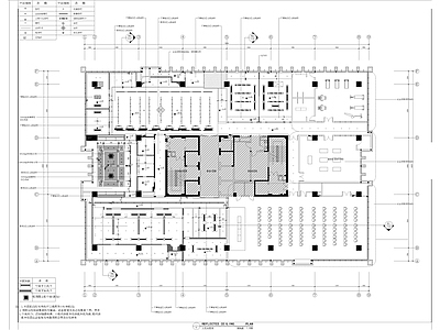 现代整体办公空间 企业办公 施工图