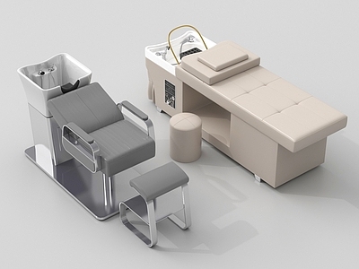 理发器材 理发店洗头床