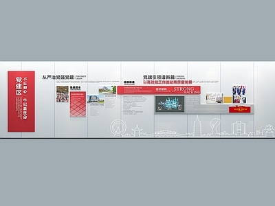 现代文化墙 党建文化墙 企业文化墙 社区文化墙 校园文化墙 医院文化墙