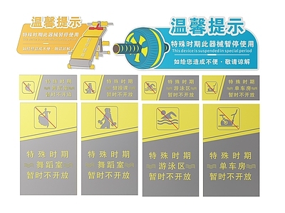 现代标识标牌 2D健身房指示牌 健身房标识牌 健身房导视牌 健身房门牌 健身房科室牌