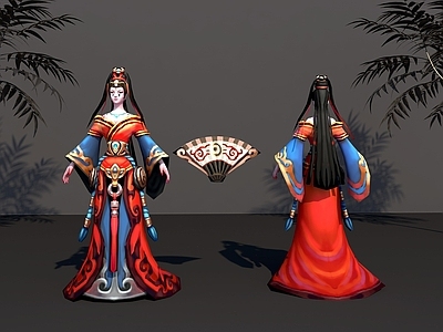 现代虚拟人物 人物