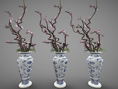 现代摆件组合 现代风格花瓶