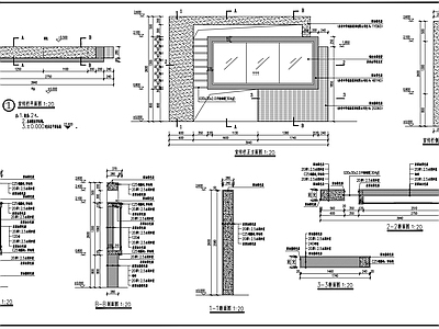 现代法式校园景观 学校宣传栏 幼儿园景观 幼儿园宣传 广告牌 施工图