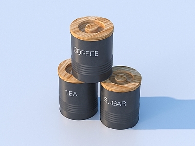 厨房用品 罐头 瓶子 摆件