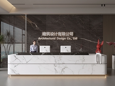 现代前台 公司前台 美容院前台 餐厅前台 酒店前台
