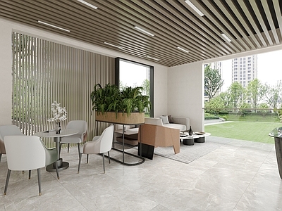 现代休息区 小区休息区 观景区 等候区 会客区 草地休息区