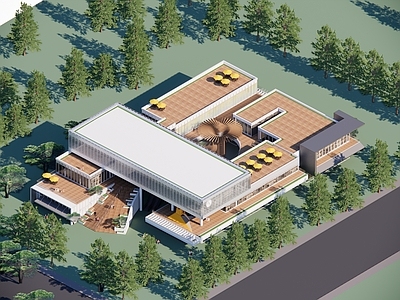 现代小公建 示范区 售楼处 会所