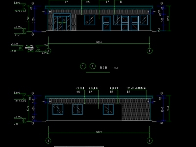新中式其他公共建筑 管理房 施工图