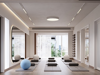 现代瑜伽室 瑜伽馆