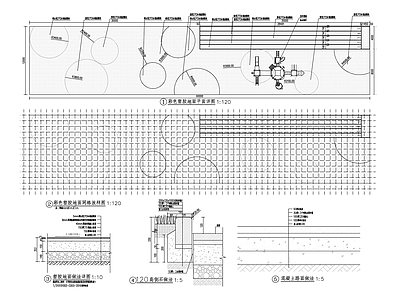 建筑综合节点 幼儿园室外建筑详 施工图