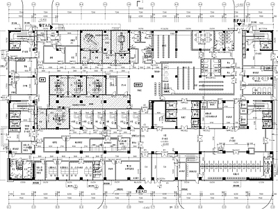 现代医院建筑 监管住院楼 施工图