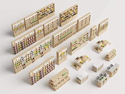 商展器材 展示柜 展示台 展架 展示架 现代文创展柜 摆
