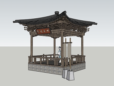 中式古建筑 古建筑