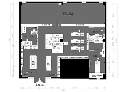 现代服装店 母婴生活馆 施工图