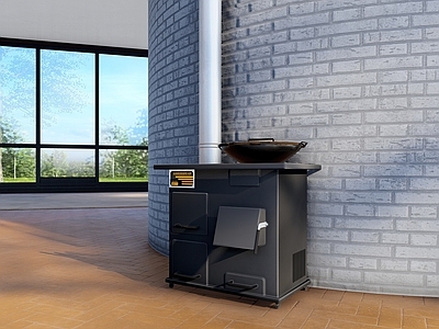 厨具 柴火炉 家用取暖炉 灶台 现代灶台 锅