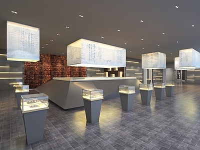 现代博物馆 展厅