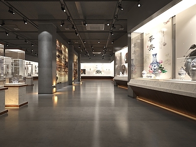 现代博物馆 展厅