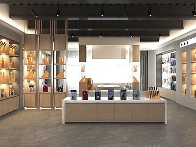 现代家居专卖店 厨具专卖店 展厅