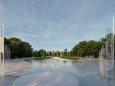 现代口袋公园 椭圆公园